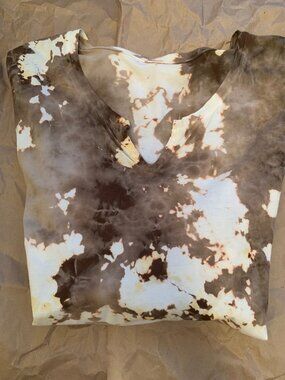 WOMEN'S APPALOOSA SPOTTED COTTON PRELOVED 3/4 SLEEVE SHIRT.